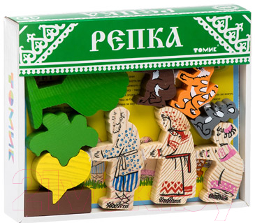 

Развивающая игра Томик, Сказки. Репка / 453-1
