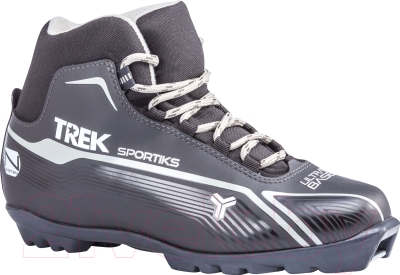 Ботинки для беговых лыж TREK Sportiks 4 SNS (черный/серый, р-р 45)
