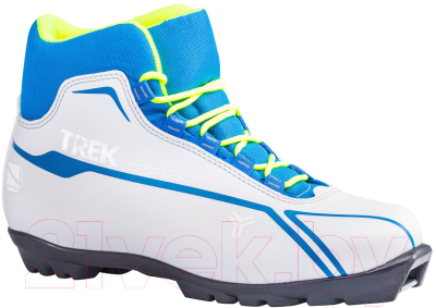 Ботинки для беговых лыж TREK Sportiks 5 NNN (белый/синий, р-р 41)