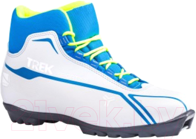 Ботинки для беговых лыж TREK Sportiks 5 NNN (белый/синий, р-р 33)