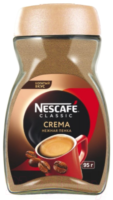 Кофе растворимый Nescafe Classic Crema (95г)