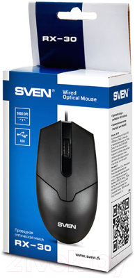 Мышь Sven RX-30 (черный)