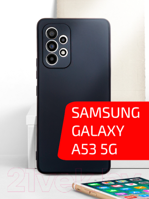 Чехол-накладка Volare Rosso Jam для Galaxy A53 5G (черный)