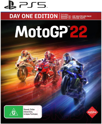 Игра для игровой консоли PlayStation 5 MotoGP 22. Day One Edition