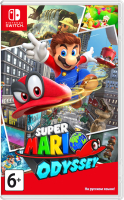 Игра для игровой консоли Nintendo Switch Super Mario Odyssey (RU version) - 