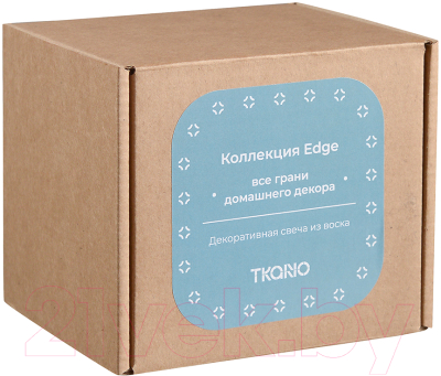 Свеча Tkano Edge / TK22-CND0016 (бирюзовый)