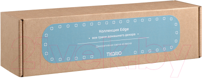 Свеча Tkano Edge / TK22-CND0018 (бирюзовый)