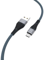 Кабель TFN TFN-CFZMICUSB1MGR (1м, графит) - 