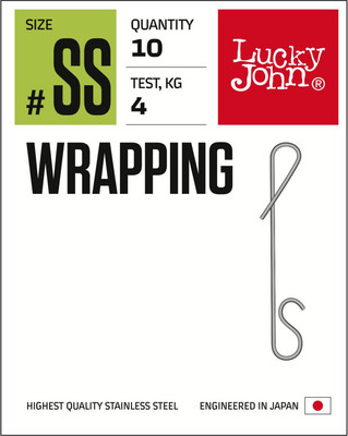 Набор вертлюгов рыболовных Lucky John Pro Series Wrapping / LJP5112-001SS (8шт) -