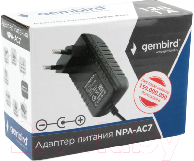 Зарядное устройство сетевое Gembird NPA-AC7