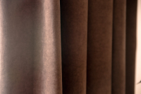 Шторы Decoretto Канвас горький шоколад КГШ-K110 (225x250, коричневый) - 