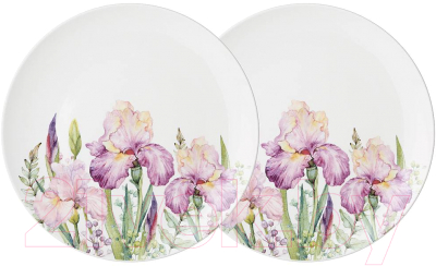 Набор тарелок Lefard Irises / 410-147 (2шт)