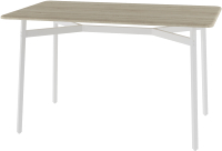 Обеденный стол Калифорния мебель Кросс (дуб санремо/белый) - 