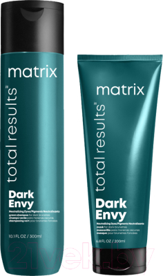 Набор косметики для волос MATRIX Total Results Dark Envy Маска 200мл+Шампунь 300мл