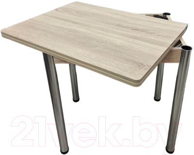 Обеденный стол СВД Юнио 80x60-120 / 012.Д2.Х (дуб сонома)