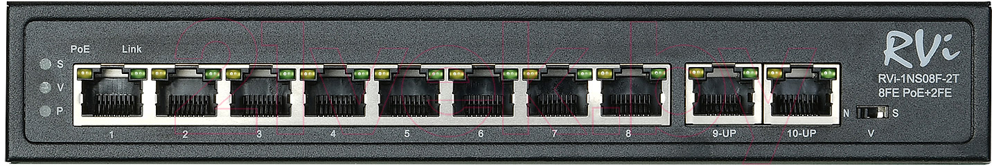 Коммутатор RVi 1NS08F-2T