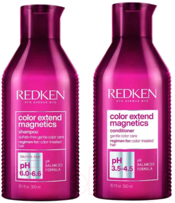 Набор косметики для волос Redken Color Extend Magnetics Шампунь 300мл+Кондиционер 300мл