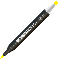 

Маркер перманентный Sketchmarker, Brush Двусторонний Y52 / SMB-Y52