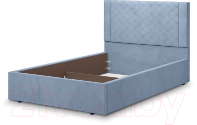 Полуторная кровать Аквилон Женева 12 М (конфетти стоун блю)