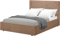 Полуторная кровать Аквилон Женева 14 ПМ (конфетти корица) - 