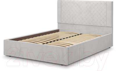 Полуторная кровать Аквилон Женева 14 ПМ (веллюкс сильвер)