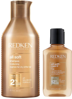 

Набор косметики для волос Redken, All Soft Масло для волос 111мл+Шампунь 300мл