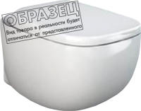 

Унитаз подвесной Rak Ceramics, Illusion ILLWC1446AWHA