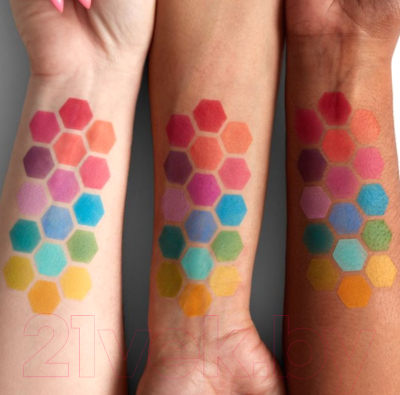 Изображение товара Набор декоративной косметики NYX Professional Makeup Палетка теней для век 04+Праймер для век 04  (7г)