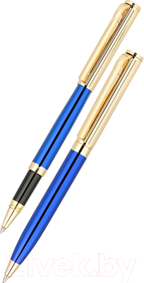 Ручка шариковая имиджевая Delucci Azzurro / CPn_11832 (синие)