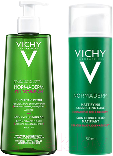 Набор косметики для лица Vichy Normaderm Крем д/лица 50мл+Гель д/умывания 400мл