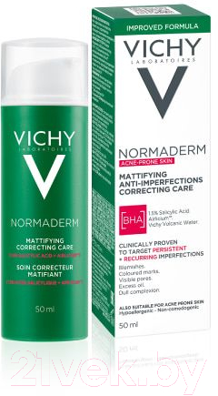 Набор косметики для лица Vichy Normaderm Крем д/лица 50мл+Гель д/умывания 400мл