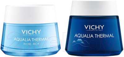 Набор косметики для лица Vichy Aqualia Thermal Крем д/лица 50мл+Крем SPA-уход ночной 75мл