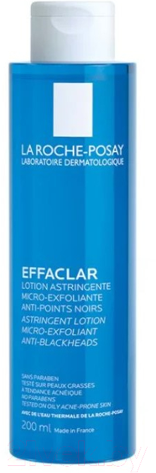 Набор косметики для лица La Roche-Posay Effaclar Гель очищающий 200мл+Лосьон сужающий поры 200мл