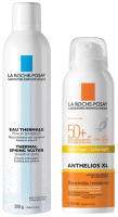 Набор косметики для лица La Roche-Posay Спрей солнцезащитный SPF50+ 200мл+Термальная вода 300мл - 