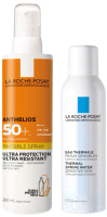 Набор косметики для лица La Roche-Posay Спрей солнцезащитный SPF50+ 200мл+Термальная вода 100мл - 