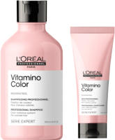 Набор косметики для волос L'Oreal Professionnel Vitamino Color Шампунь 300мл + Кондиционер 200мл - 