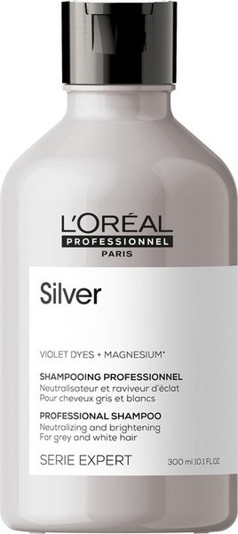 Набор косметики для волос L'Oreal Professionnel Silver Шампунь 300мл+Тонирующий кондиционер 200мл