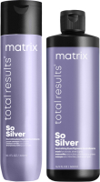 Набор косметики для волос MATRIX Total Results Color Obsessed So Silver Маска 200мл+Шампунь 300мл - 