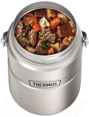 Термос для еды Thermos SK3030 MS / 491474 (1.39л, серый)