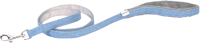 Поводок Camon DC017/D (голубой с мехом) - 