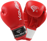 Боксерские перчатки KouGar KO200-6 (6oz, красный) - 