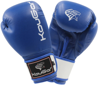 Боксерские перчатки KouGar KO300-4 (4oz, синий) - 