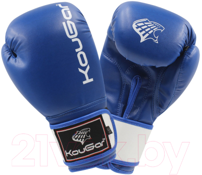 Боксерские перчатки KouGar KO300-4 (4oz, синий)