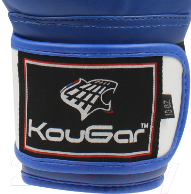 Боксерские перчатки KouGar KO300-4 (4oz, синий)