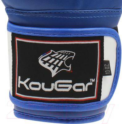 Боксерские перчатки KouGar KO300-6 (6oz, синий)