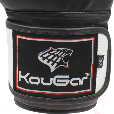 Боксерские перчатки KouGar KO400-4 (4oz, черный)