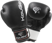 Боксерские перчатки KouGar KO400-6 (6oz, черный) - 