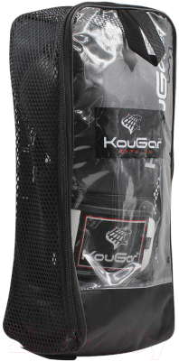 Боксерские перчатки KouGar KO400-6 (6oz, черный)