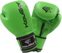 Боксерские перчатки KouGar KO500-6 (6oz, зеленый) - 