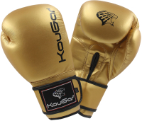 Боксерские перчатки KouGar KO600-14 (14oz, золото) - 